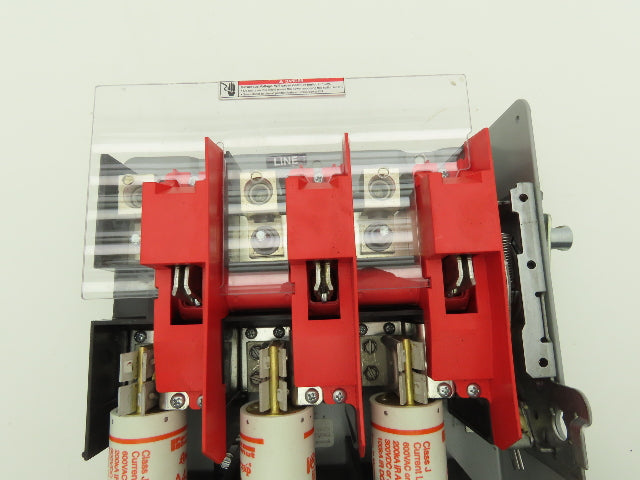 Siemens VBFS364 Panel Mounted Safety Disconnect Fused 200A 3 Pole 600VAC 125HP