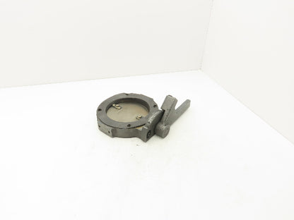 Patterson Kelley 6" Butterfly Valve 316 Stainless Disc Solids Flow 4-Bolt Wafer