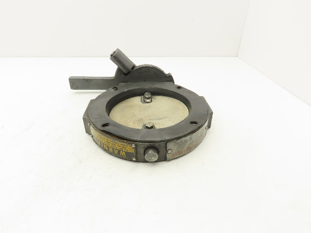 Patterson Kelley 6" Butterfly Valve 316 Stainless Disc Solids Flow 4-Bolt Wafer