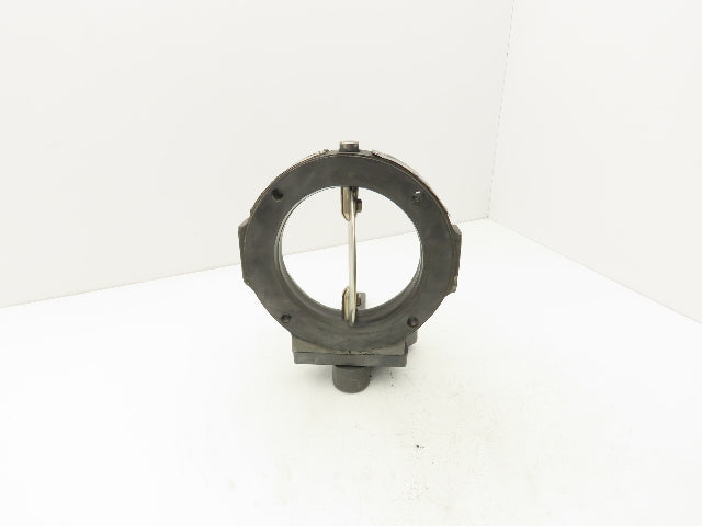Patterson Kelley 6" Butterfly Valve 316 Stainless Disc Solids Flow 4-Bolt Wafer