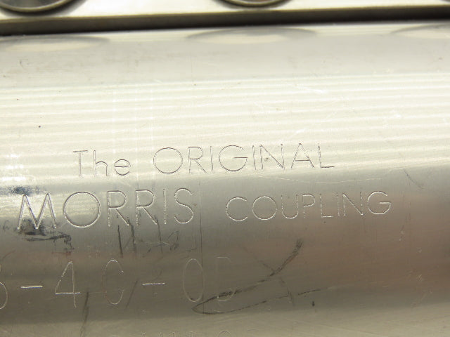 Morris 3-4 -C-OD 3" Pipe Compression Coupling 76.2mm 4-Bolt w/Gasket  Lot of 2