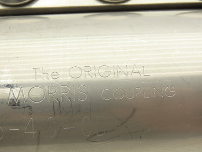 Morris 3-4 -C-OD 3" Pipe Compression Coupling 76.2mm 4-Bolt w/Gasket  Lot of 2