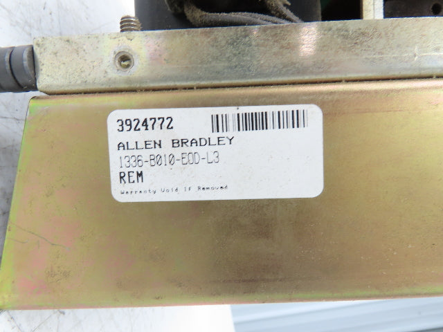 Allen Bradley 1336-B010-EOD-L3 Constant Torque AC Drive 3Ph 10Hp 13.5kw 460V