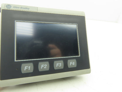 Allen Bradley 2711R-T4T PanelView 800 HMI Control Terminal 4" Touch Screen Ser A