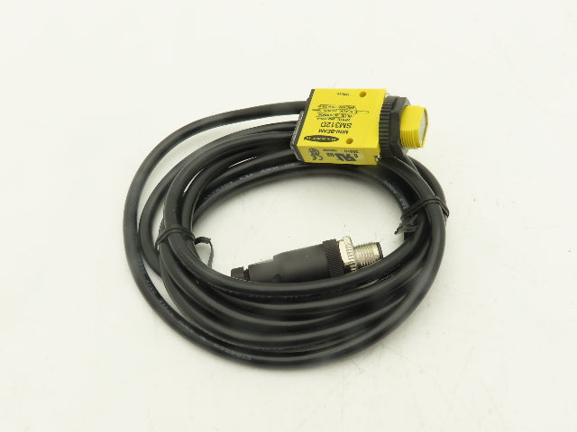 Banner SM312D MINI-BEAM Photoelectric Diffuse Sensor 380mm 10-30VDC