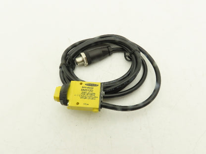 Banner SM312D MINI-BEAM Photoelectric Diffuse Sensor 380mm 10-30VDC
