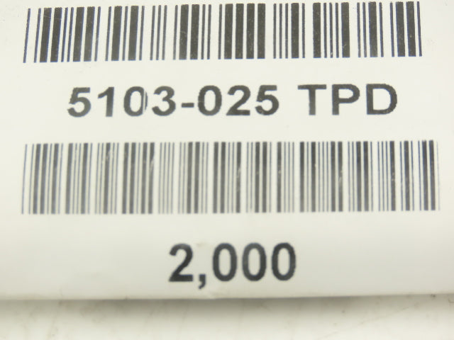 American Ring & Tool 5103-025 TPD Crescent Retaining Ring 1/4" Lot of 2000