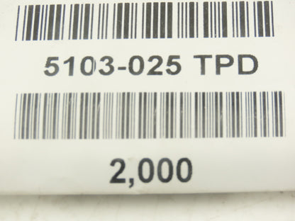 American Ring & Tool 5103-025 TPD Crescent Retaining Ring 1/4" Lot of 2000