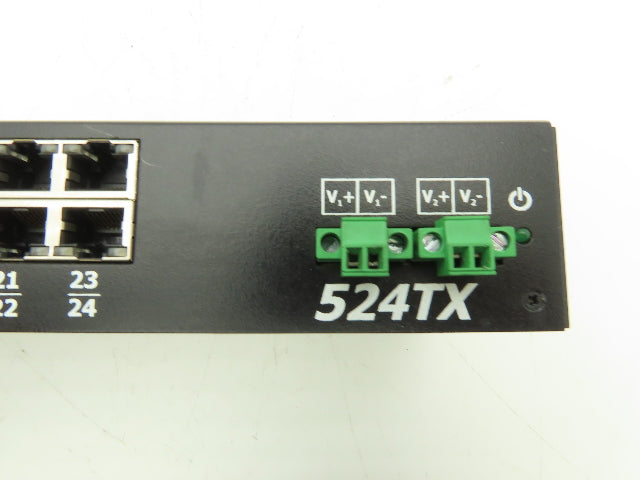 N-Tron N-TRON 524TX-A Umanaged Industrial Ethernet Switch 24 Port 10-30V 1.0A