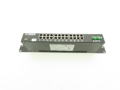 N-Tron N-TRON 524TX-A Umanaged Industrial Ethernet Switch 24 Port 10-30V 1.0A
