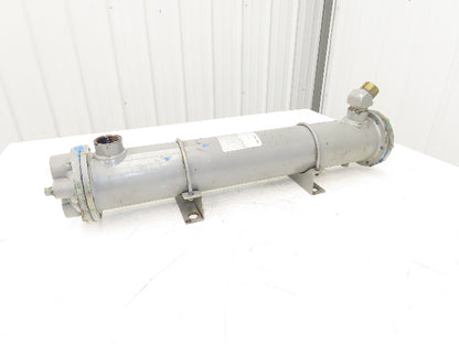 Taisei Kogyo FCI Oil Cooler Shell & Tube Heat Exchanger 2-Pass 1"x 1.25"NPT