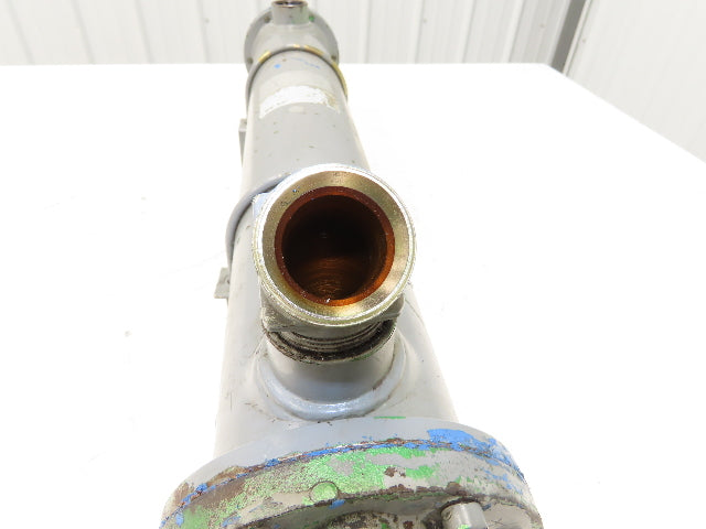 Taisei Kogyo FCI Oil Cooler Shell & Tube Heat Exchanger 2-Pass 1"x 1.25"NPT