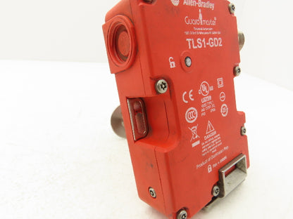 Allen Bradley TLS1-GD2 Safety Interlock Guard Locking Switch w/Key 24V AC/DC