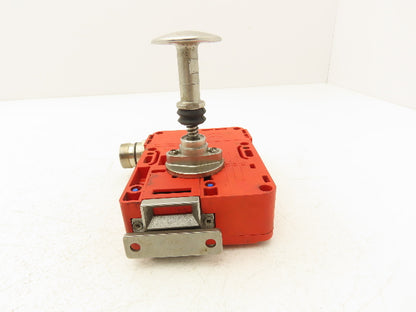 Allen Bradley TLS1-GD2 Safety Interlock Guard Locking Switch w/Key 24V AC/DC