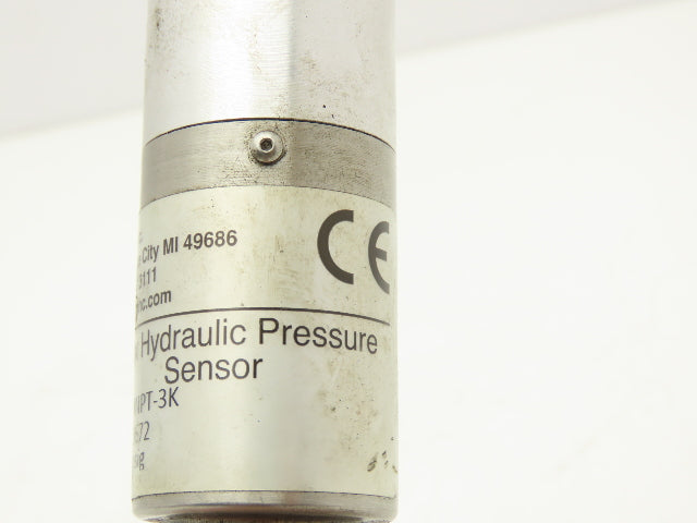 RJG LS-H-1/4NPT-3K Hydraulic Pressure Sensor 0-3000 PSI 1/4"NPT w/Coupler