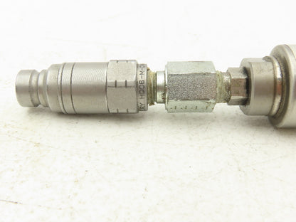 RJG LS-H-1/4NPT-3K Hydraulic Pressure Sensor 0-3000 PSI 1/4"NPT w/Coupler