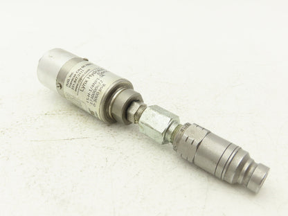 RJG LS-H-1/4NPT-3K Hydraulic Pressure Sensor 0-3000 PSI 1/4"NPT w/Coupler