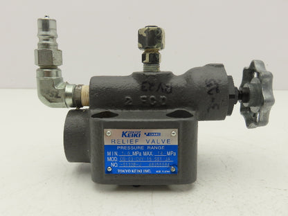 Tokimec Vickers CG-03-CVY-15-S81-JA Hydraulic Pressure Relief Valve 2000psi