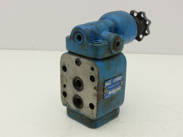Sperry Vickers XGL-03-B-10 Hydraulic Pressure Reducing Relief Valve 25-1000psi