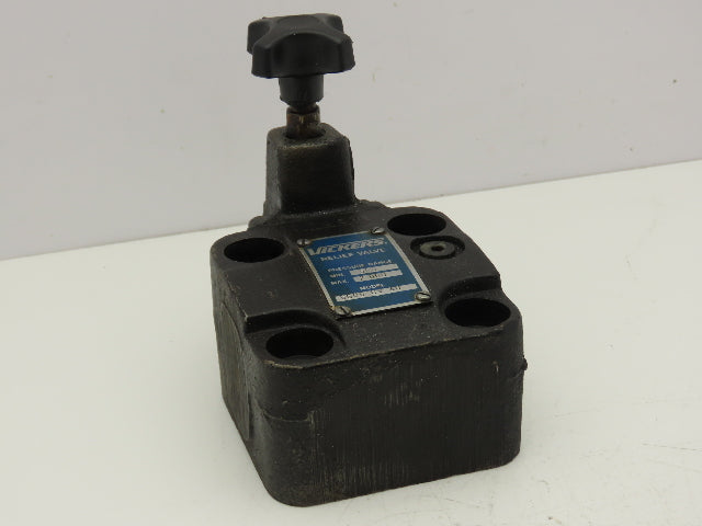 Vickers CG 06 CV 40 Hydraulic Pressure Reducing Relief Valve 500-2000psi