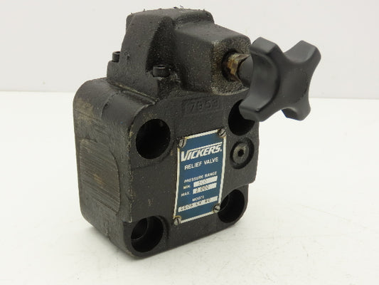 Vickers CG 06 CV 40 Hydraulic Pressure Reducing Relief Valve 500-2000psi