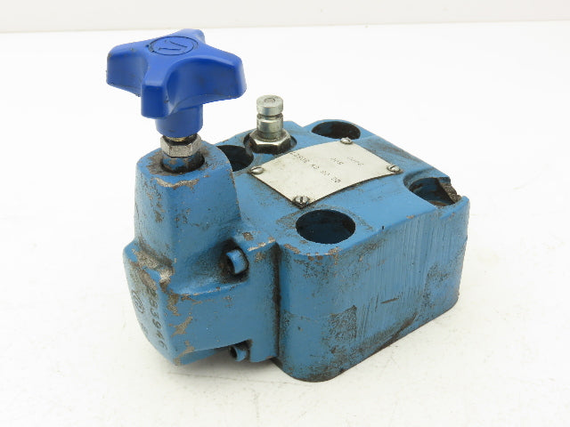 Vickers CG 06 CV 50 S27 Hydraulic Pressure Reducing Relief Valve 500-2000psi