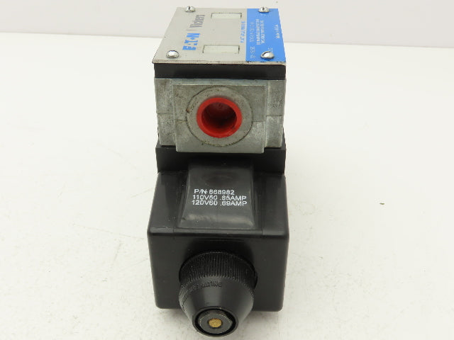 Vickers DG4S4LW-016C-B-60 Hydraulic Directional Control Solenoid Valve 120V