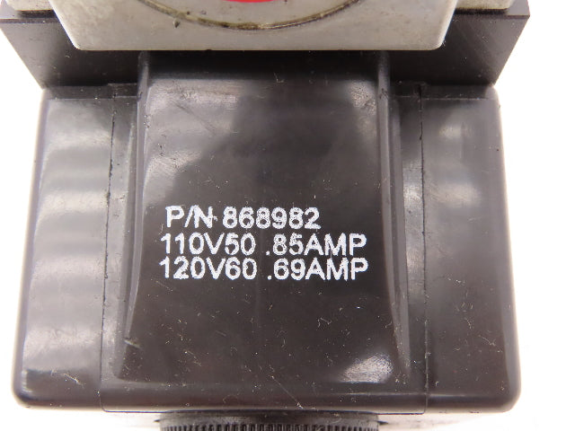 Vickers DG4S4LW-016C-B-60 Hydraulic Directional Control Solenoid Valve 120V