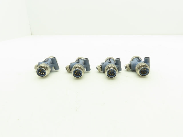 Turck RSM FKM RKM 57 DeviceNet T-Splitter 7/8" Minifast M12 Eurofast Lot of 4