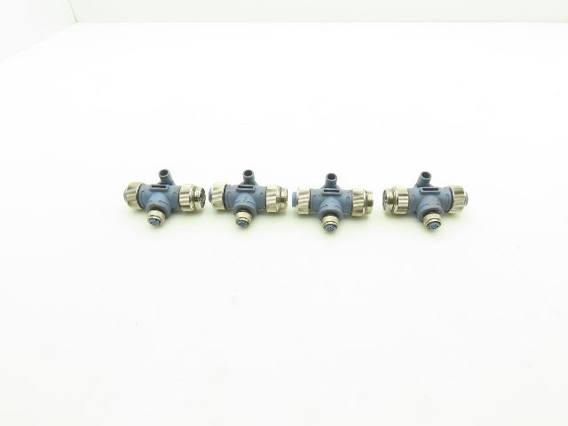 Turck RSM FKM RKM 57 DeviceNet T-Splitter 7/8" Minifast M12 Eurofast Lot of 4