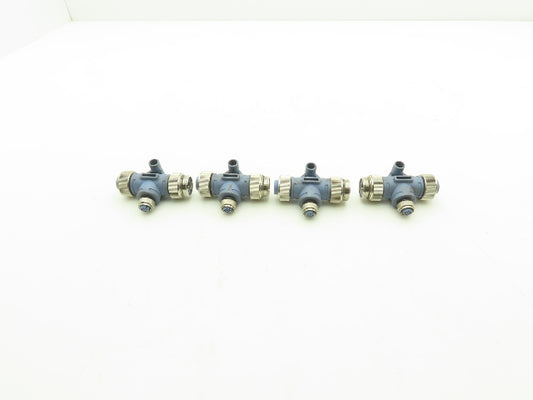 Turck RSM FKM RKM 57 DeviceNet T-Splitter 7/8" Minifast M12 Eurofast Lot of 4