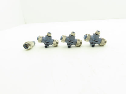 Turck RSM FKM RKM 57 DeviceNet T-Splitter w/Terminator Mixed Lot of 4