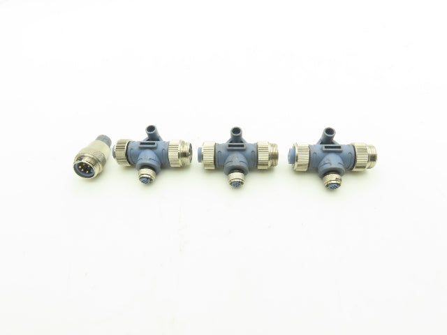 Turck RSM FKM RKM 57 DeviceNet T-Splitter w/Terminator Mixed Lot of 4
