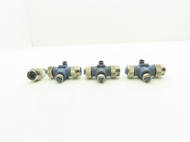 Turck RSM FKM RKM 57 DeviceNet T-Splitter w/Terminator Mixed Lot of 4