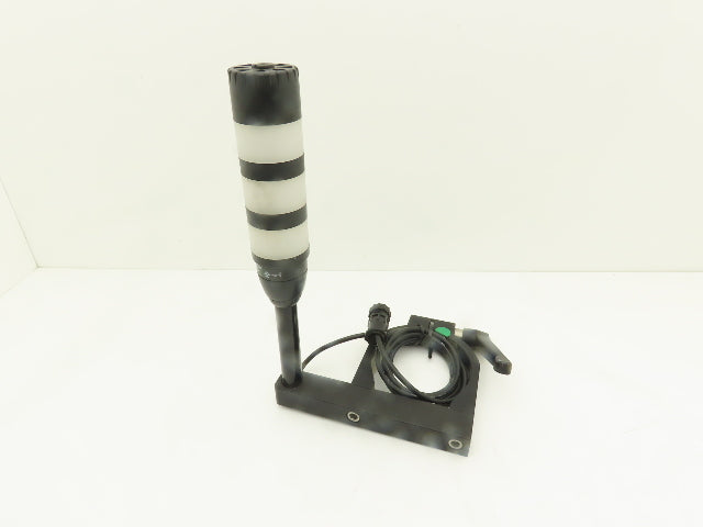 Banner TL50GYRAQ Tower Light 3-Color Audible Alarm Green Yellow Red W/Bracket