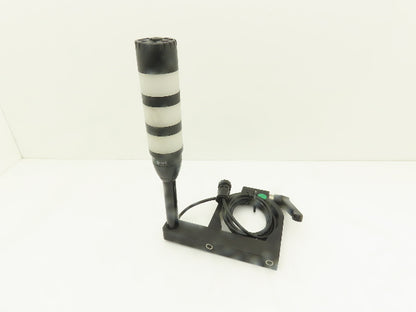 Banner TL50GYRAQ Tower Light 3-Color Audible Alarm Green Yellow Red W/Bracket