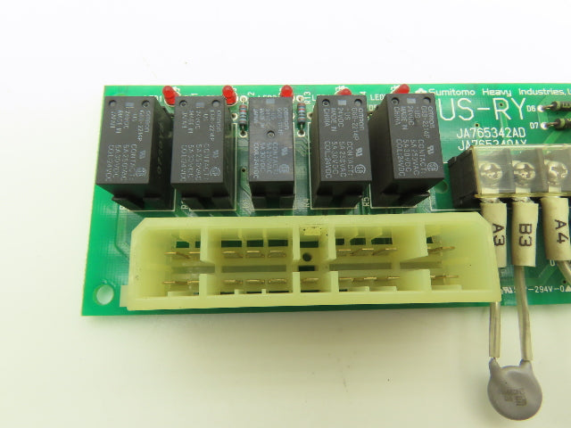 Sumitomo JA765342AD Circuit Board Relay Cable Connector PLC Addon Card