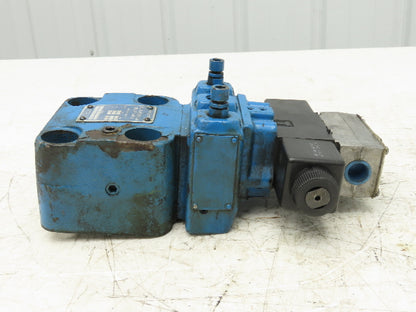 Vickers CG 10 CEC DG8C 10 S11 Hydraulic Relief Valve 500-2000psi 120V Solenoid