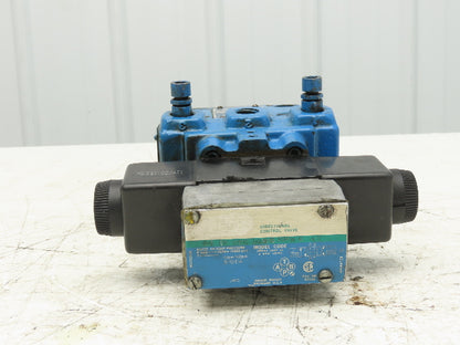 Vickers CG 10 CEC DG8C 10 S11 Hydraulic Relief Valve 500-2000psi 120V Solenoid