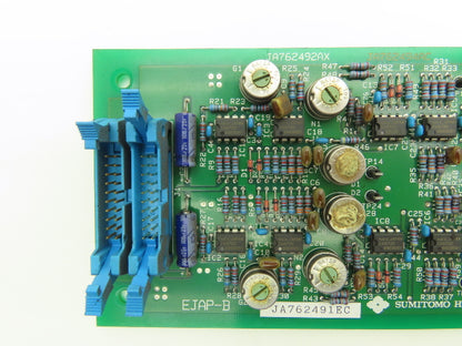 Sumitomo JA762492AX Circuit Board PLC Control Card JA762494AC