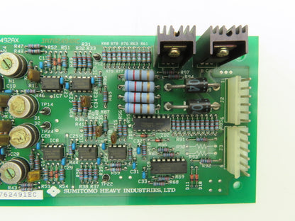 Sumitomo JA762492AX Circuit Board PLC Control Card JA762494AC