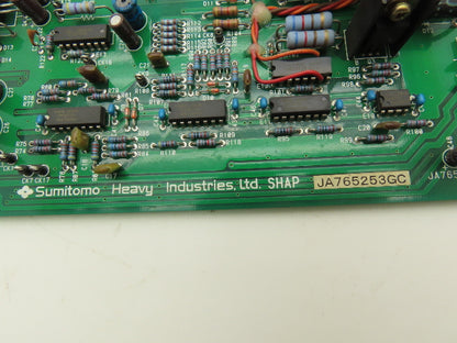 Sumitomo JA765253GC Circuit Board PLC Control Card JA765256CC Modified