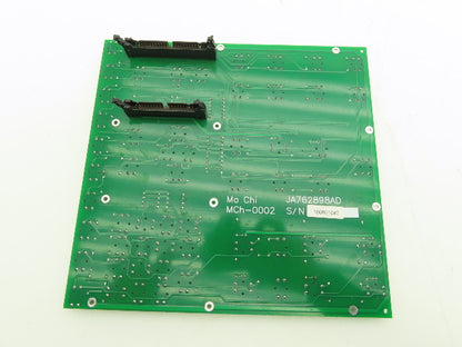 Sumitomo JA762898AD Mo Chi Control Circuit Board PLC MCh-0002 Missing Buttons