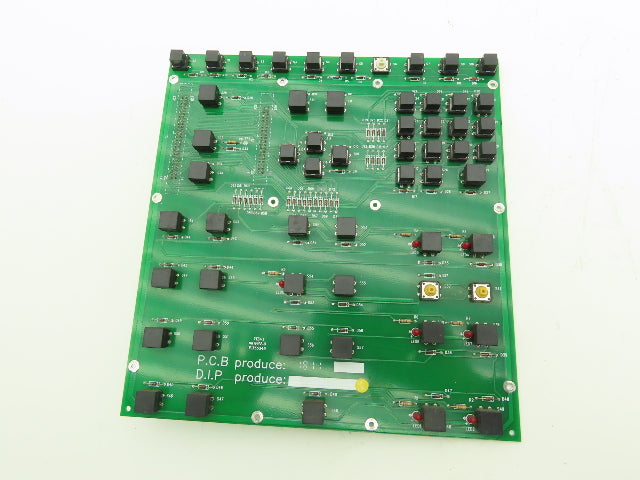 Sumitomo JA762898AD Mo Chi Control Circuit Board PLC MCh-0002 Missing Buttons