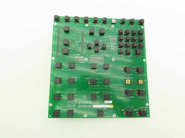 Sumitomo JA762898AD Mo Chi Control Circuit Board PLC MCh-0002 Missing Buttons