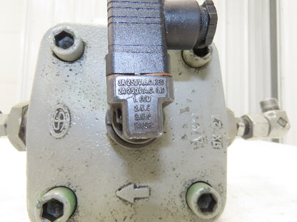 Taisei Kogyo 8C-EV UM-10 Inline Hydraulic Filter Housing 7MPa 1015psi