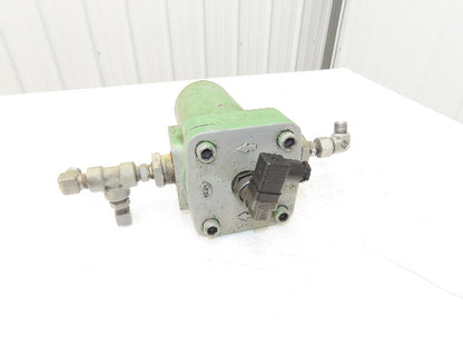 Taisei Kogyo 8C-EV UM-10 Inline Hydraulic Filter Housing 7MPa 1015psi