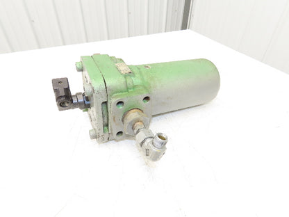 Taisei Kogyo 8C-EV UM-10 Inline Hydraulic Filter Housing 7MPa 1015psi