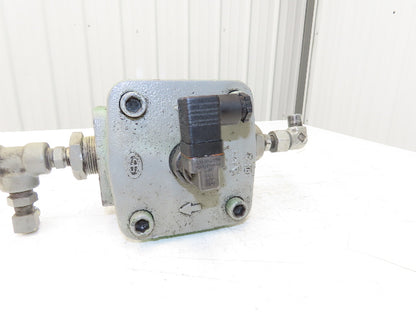 Taisei Kogyo 8C-EV UM-10 Inline Hydraulic Filter Housing 7MPa 1015psi