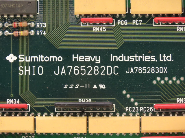 Sumitomo JA765282DC Shio Control Circuit Board PLC JA765283DX